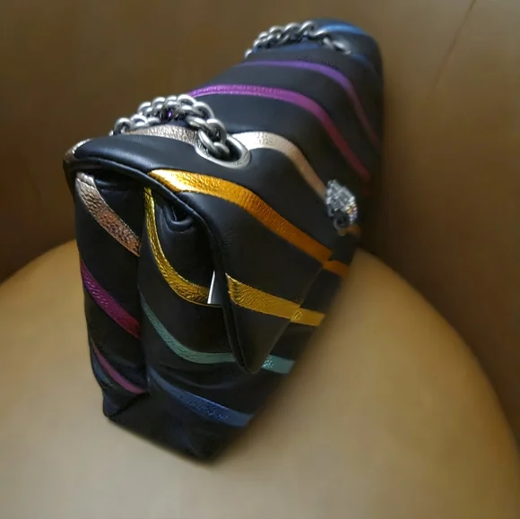 Kurt Geiger London Rainbow Leather Shoulder Bag From NORDSTROM RACK - Picture 4 of 5